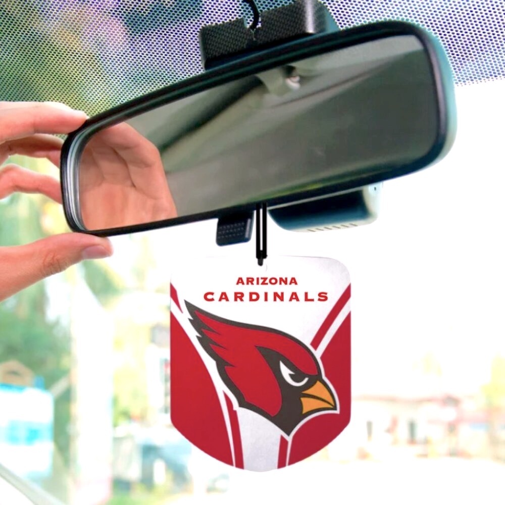 Arizona Cardinals NFL 4-pack Lot Double Sided Hanging Fresh Scent Air Fresheners